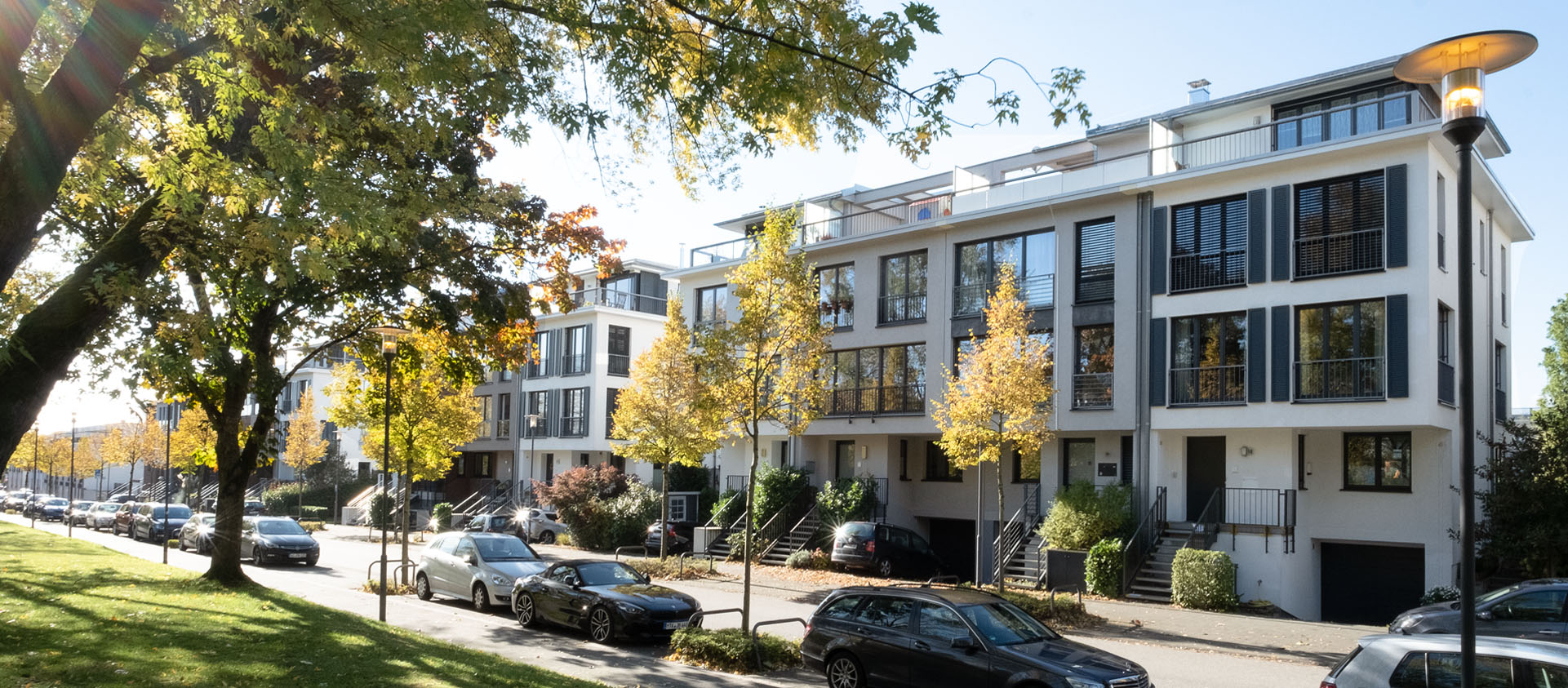 Architektur und Projektplanung der abwechslungsreichen Fassaden von Eberhard Horn