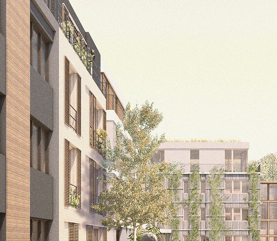 Rendering Königsteiner Höfe