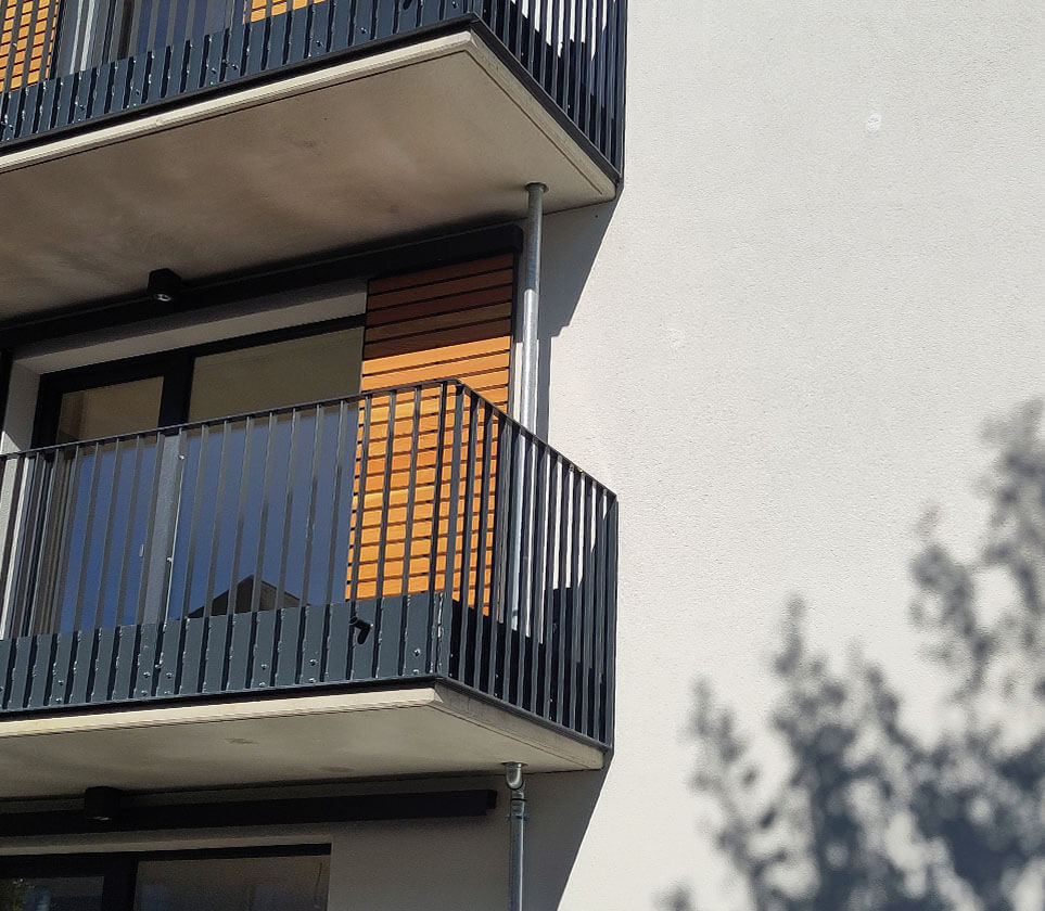 Detailbild Königsteiner Höfe Fassade.